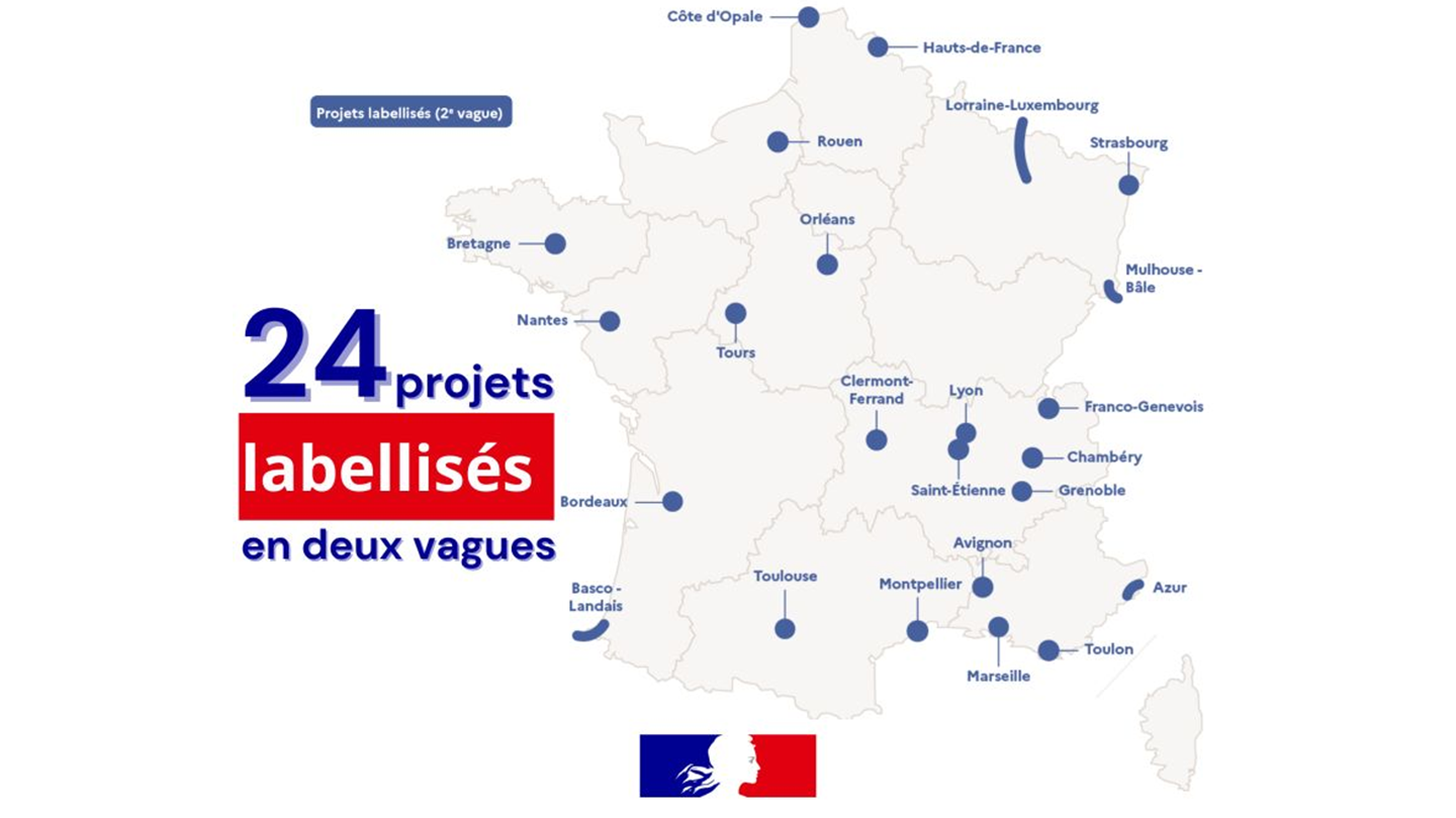 24 projets de SERM ont été labellisés par l'Etat