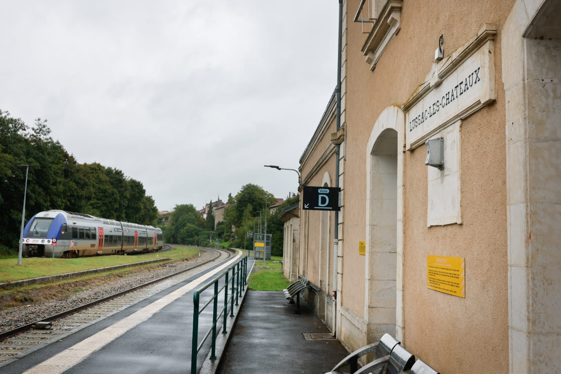 Reprise des circulations ligne Poitiers-Limoges