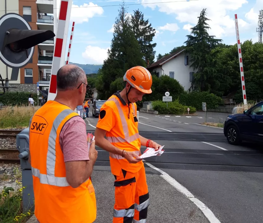 Opération de sensibilisation