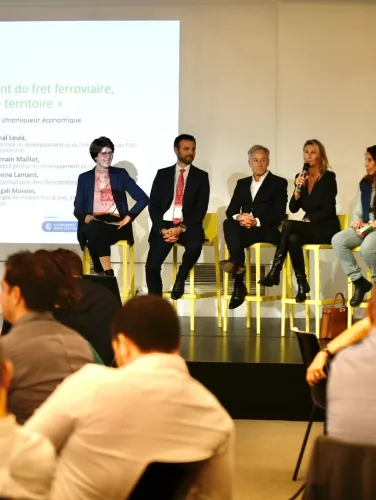 Intervenants présentant RégioFret
