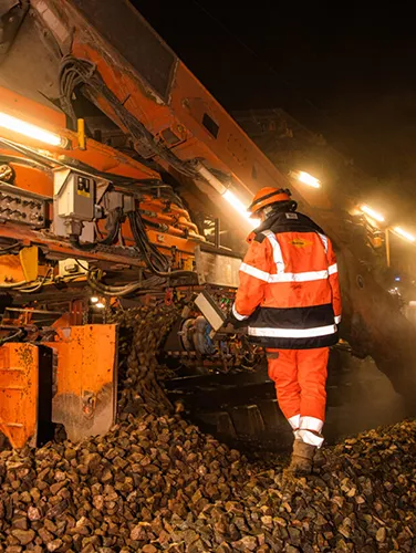 LGV Nord - Réemploi de ballast