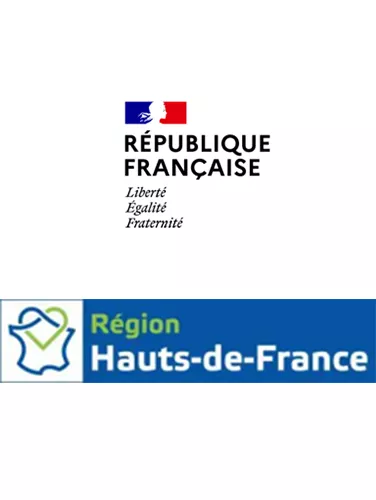 Logo état et région hdf