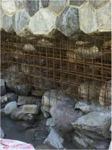 Travaux sur le mur de soutènement du remblai de Cottalorda