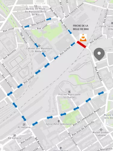 Plan de déviation