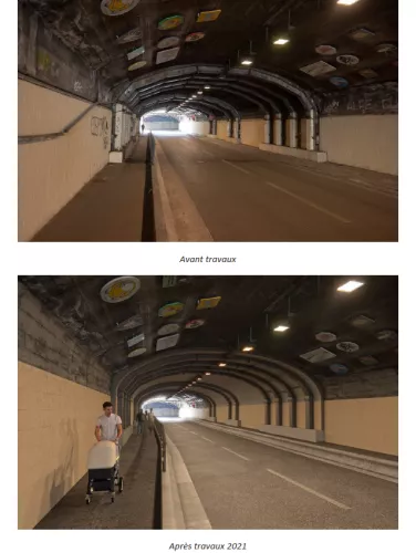 Avant et après travaux