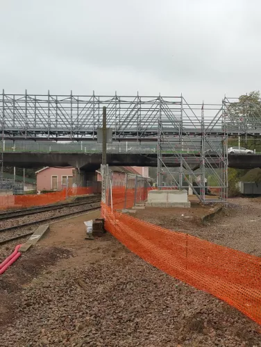 travaux aux abords des voies ferrés