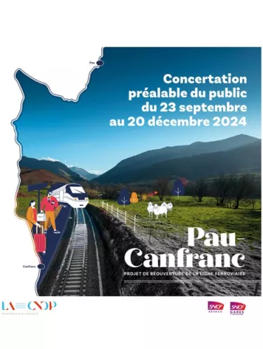 Concertation préalable Pau-Canfranc