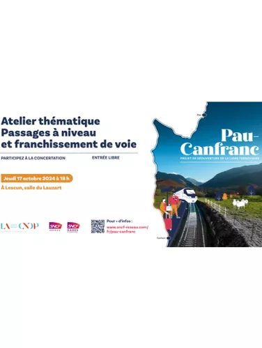 Atelier thématique - Passages à niveau et franchissement de voie