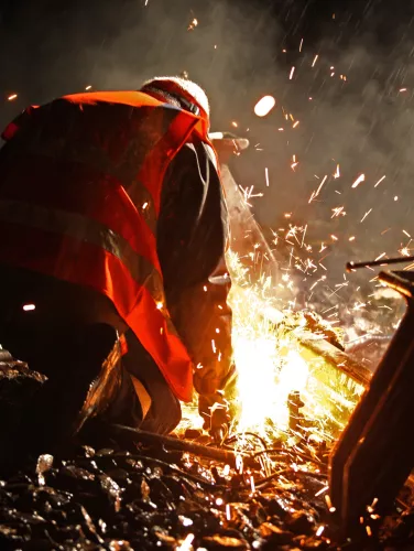 Chantier ferroviaire
