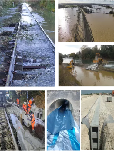 Images illustrant le projet Rail Water Res