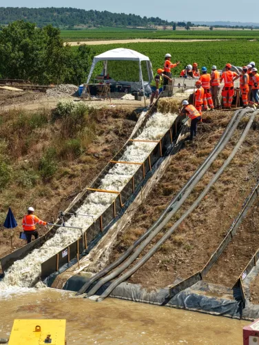 phase travaux projet RESIST