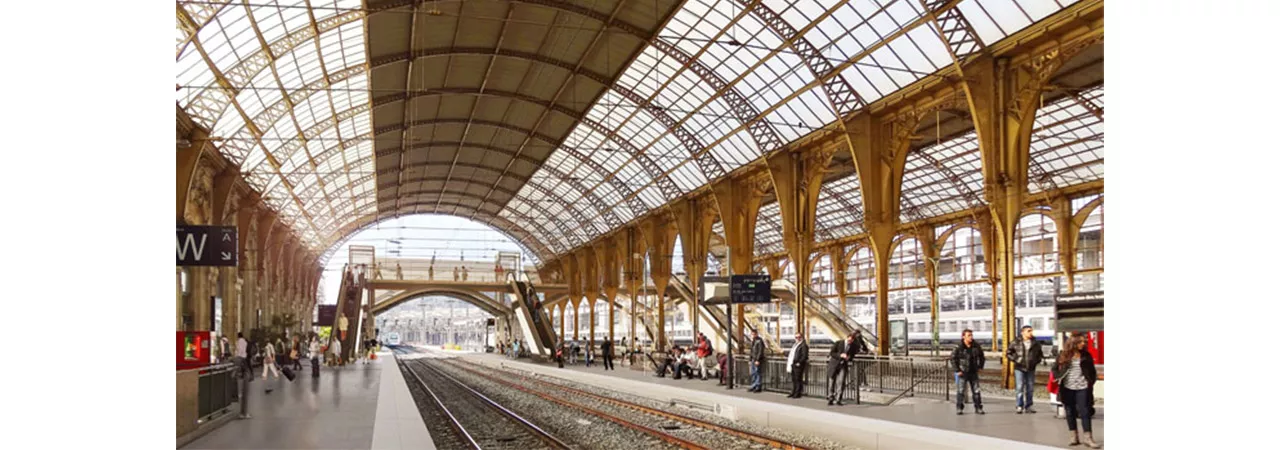 Gare de Nice : des investissements en cours pour le confort des voyageurs