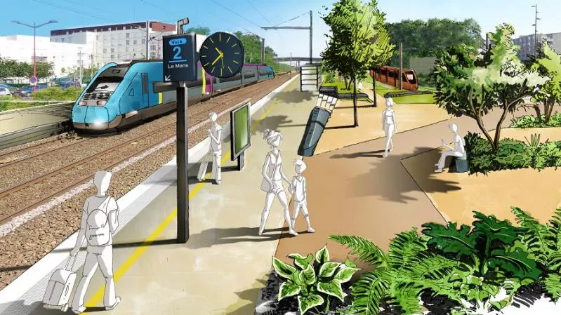 CRÉATION DE LA HALTE FERROVIAIRE LE MANS HOPITAL-UNIVERSITÉ  
