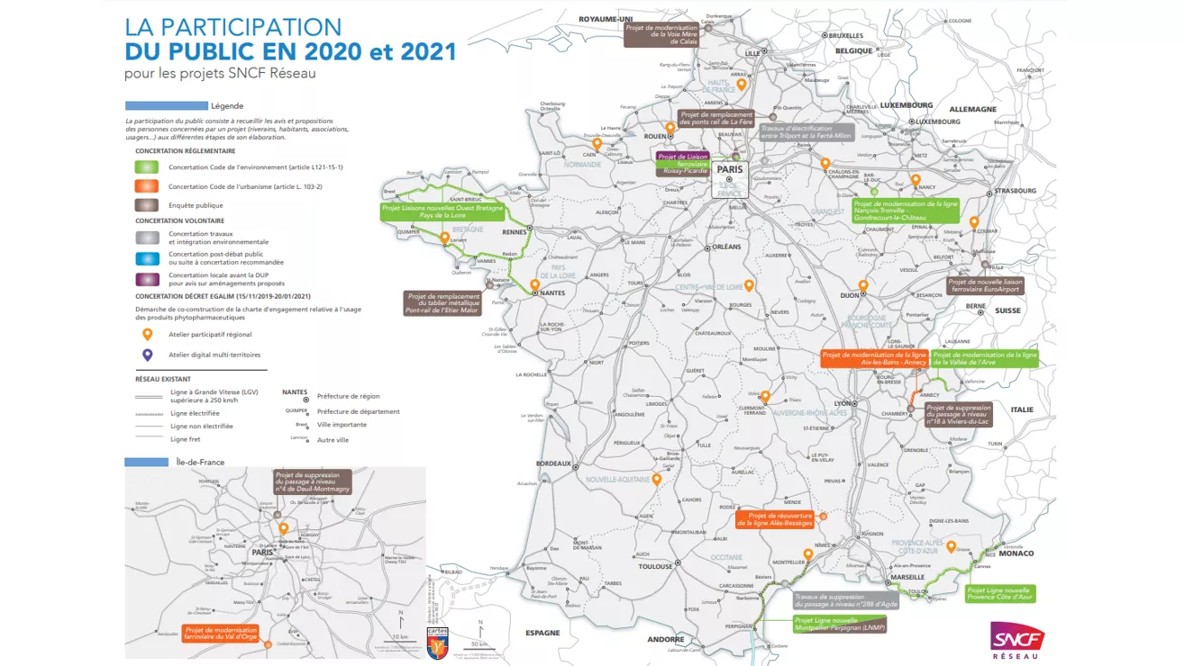 Illustration de la carte de la participation du public 2020-2021