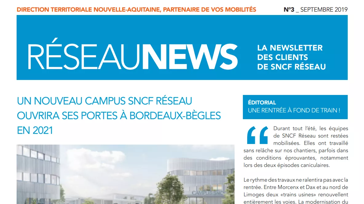 Couverture RéseauNews °3