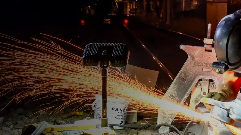 Travaux sur voies