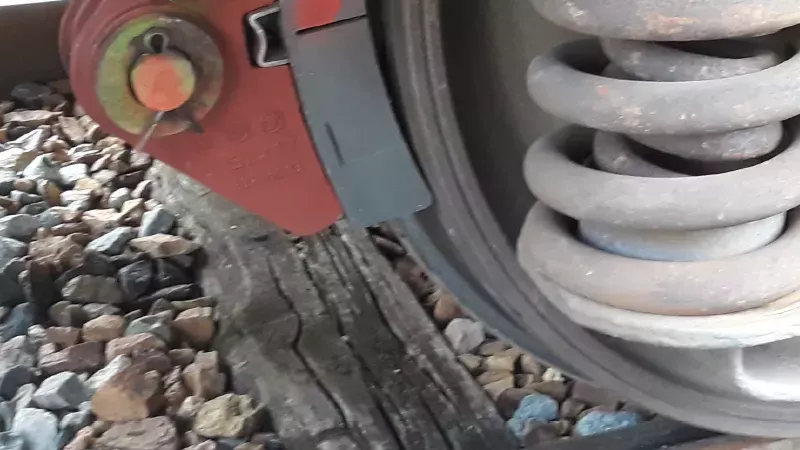 Gros plan train