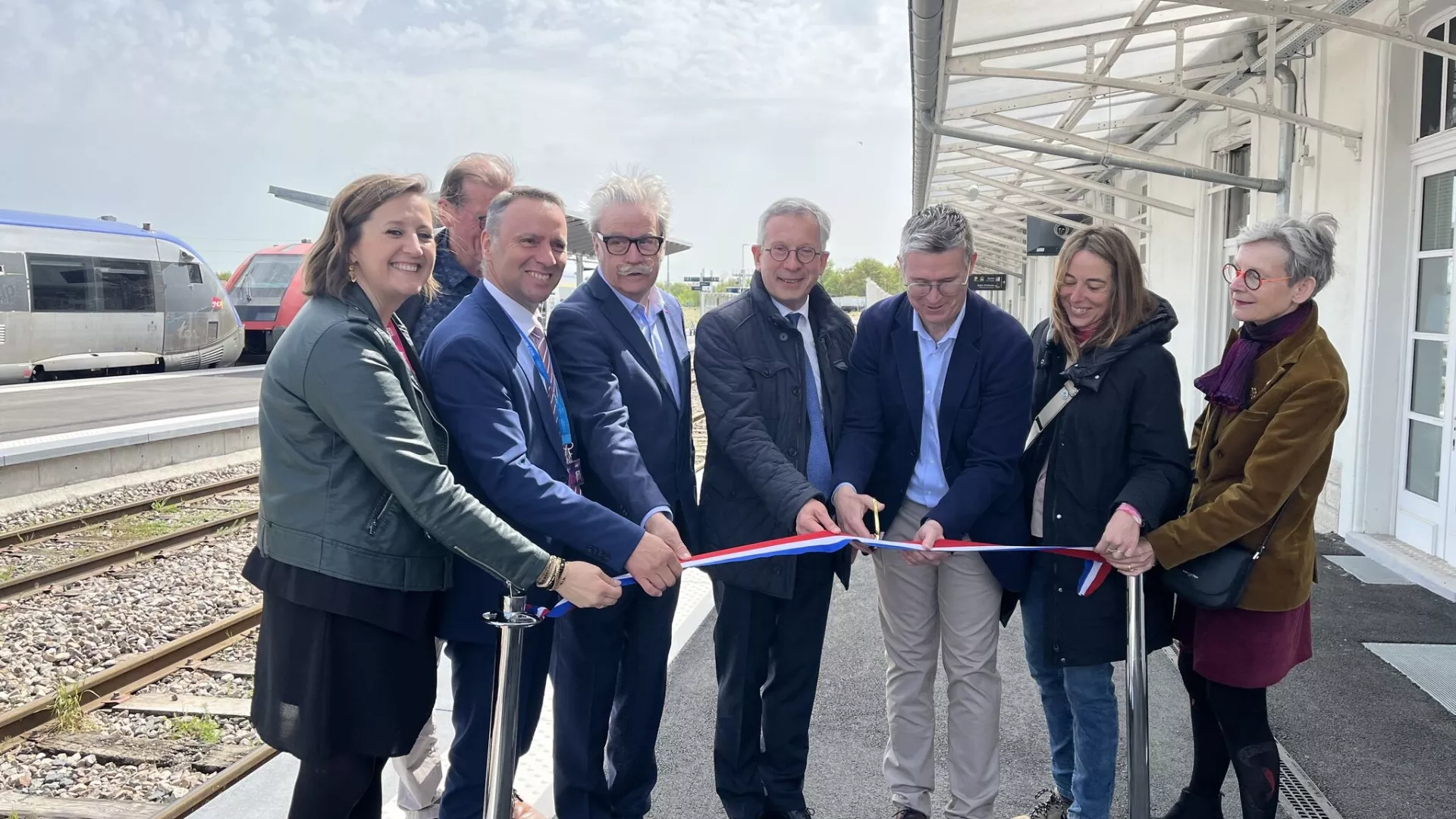 Inauguration fin des travaux APMR Montchanin