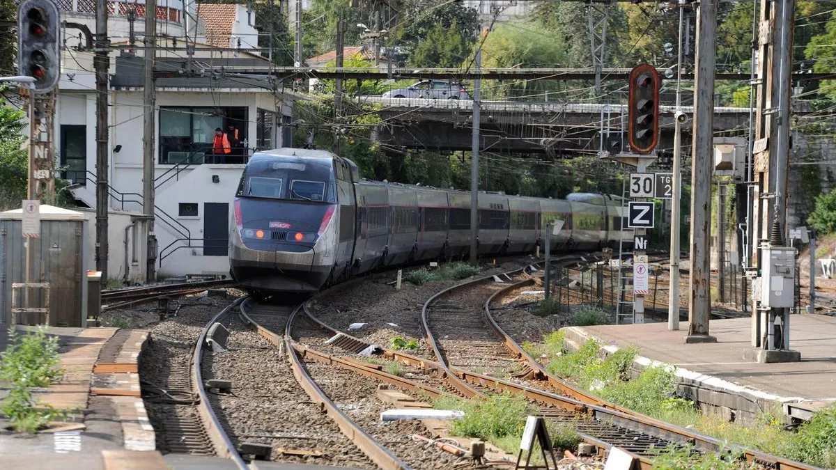 Aiguillages en gare d'Angoulême