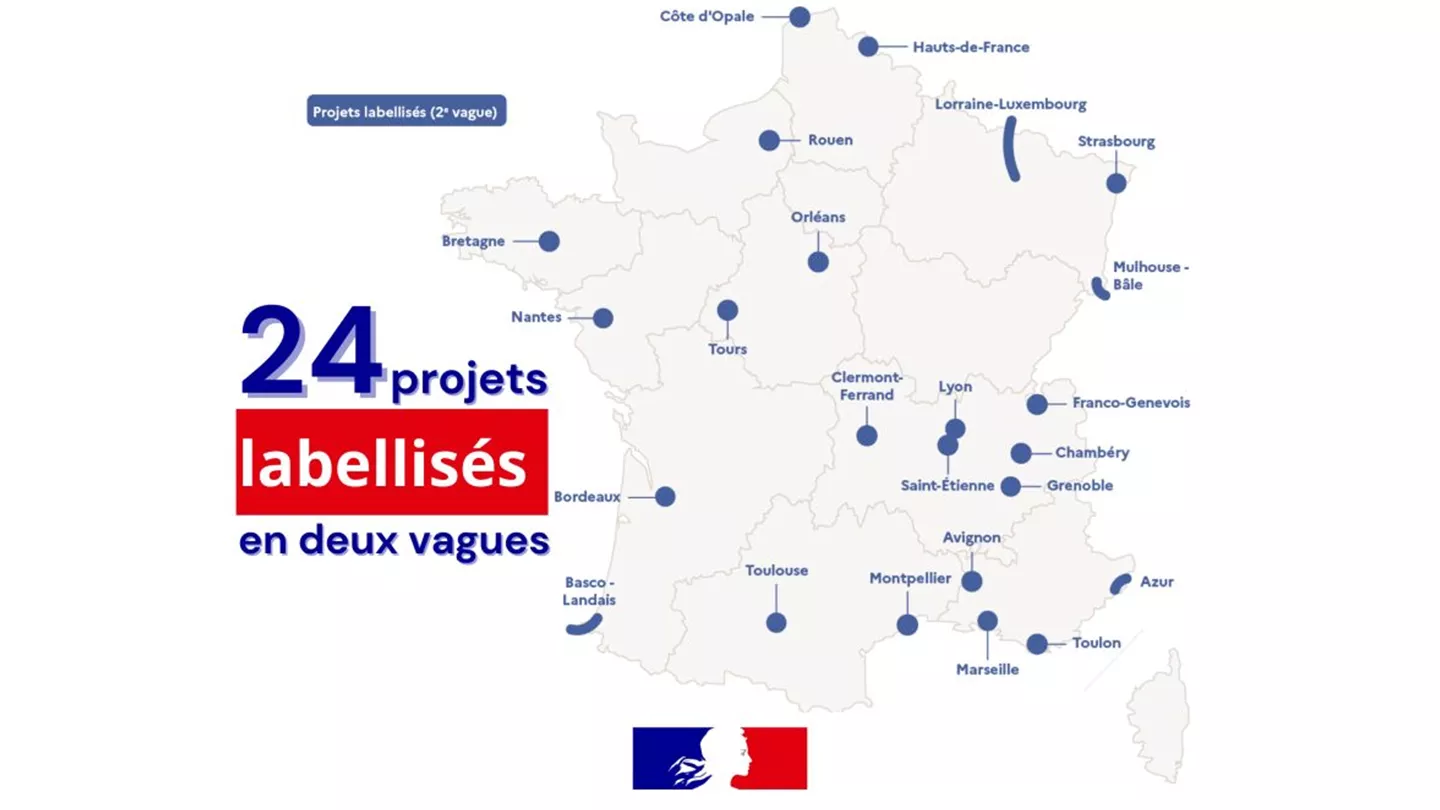 24 projets de SERM ont été labellisés par l'Etat