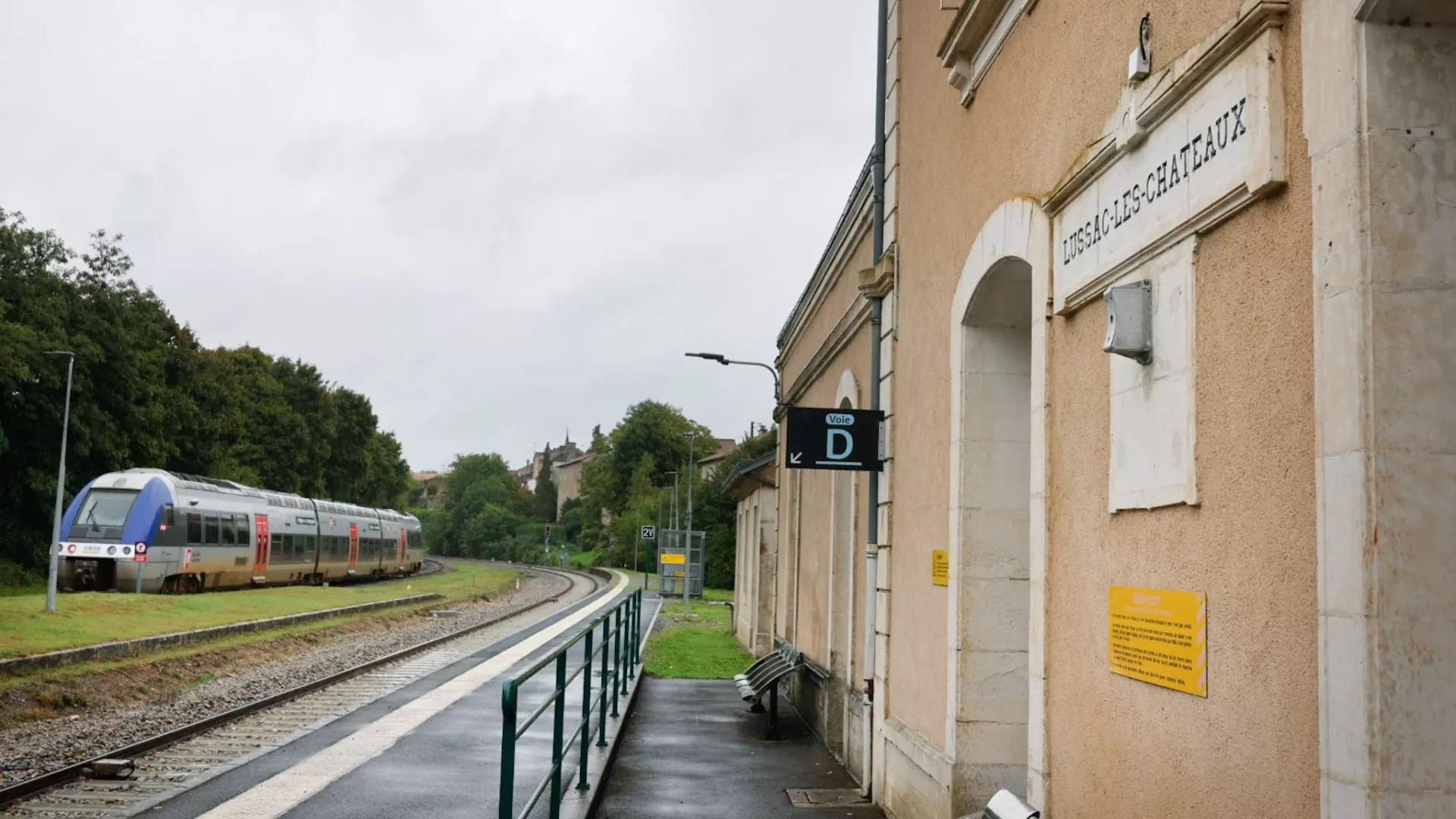 Reprise des circulations ligne Poitiers-Limoges
