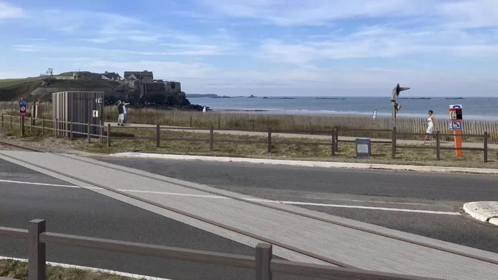 Vue 3D du passage à niveau N°470