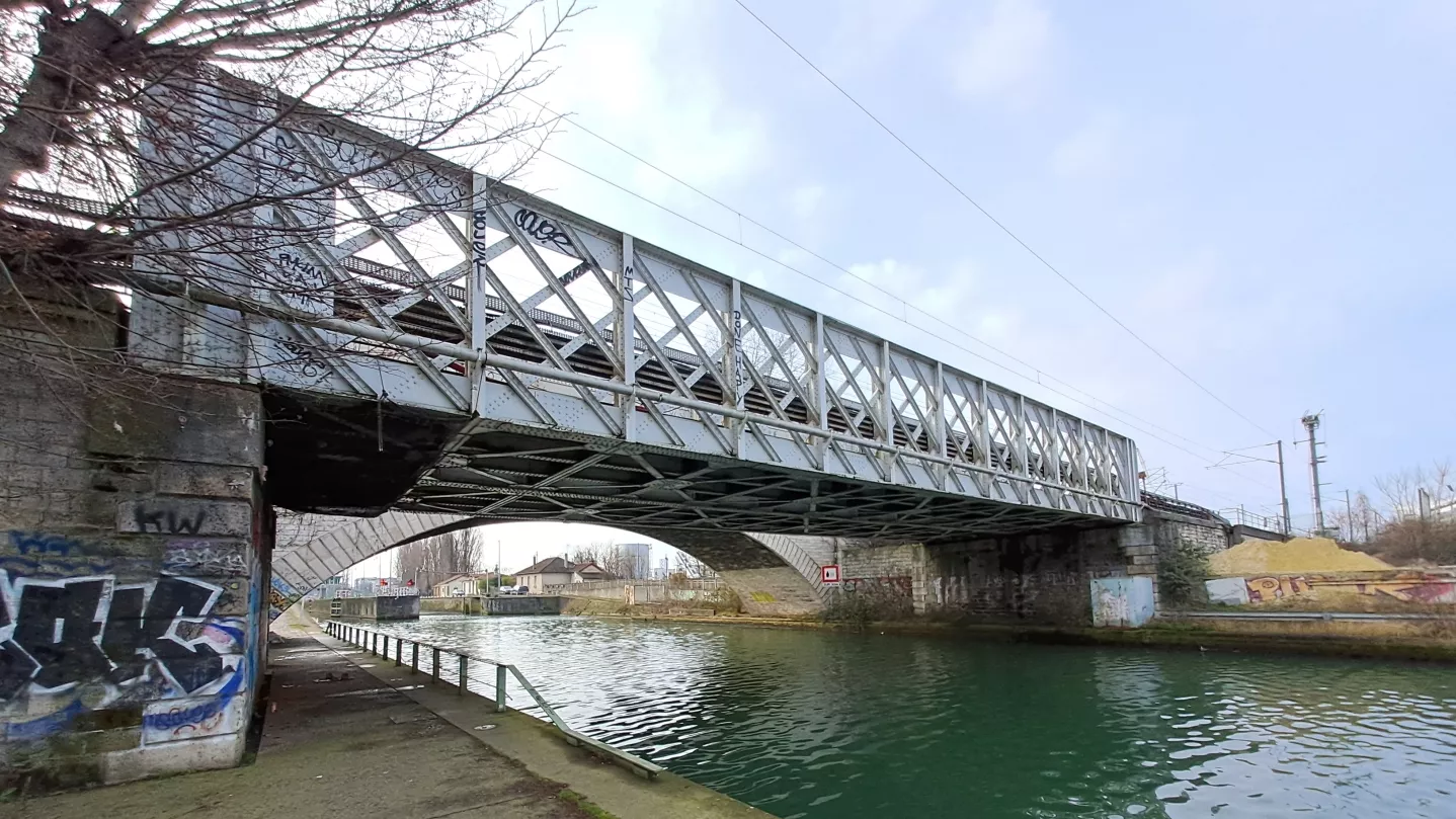 Image du pont-rail 